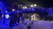 Благоустройство площади города Новгорода Новогодняя Арка 5.5 x 4 м "Ворота"